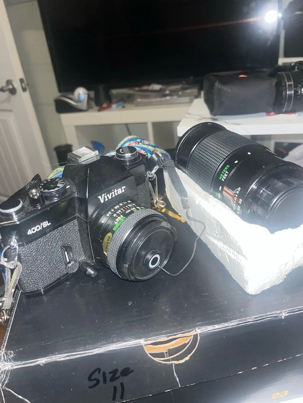 Camera/Lenses/Sleek Black Camera Bag Bundle